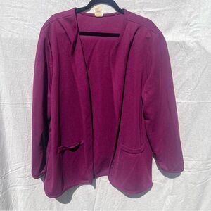 Elegant Purple Women's Blazer